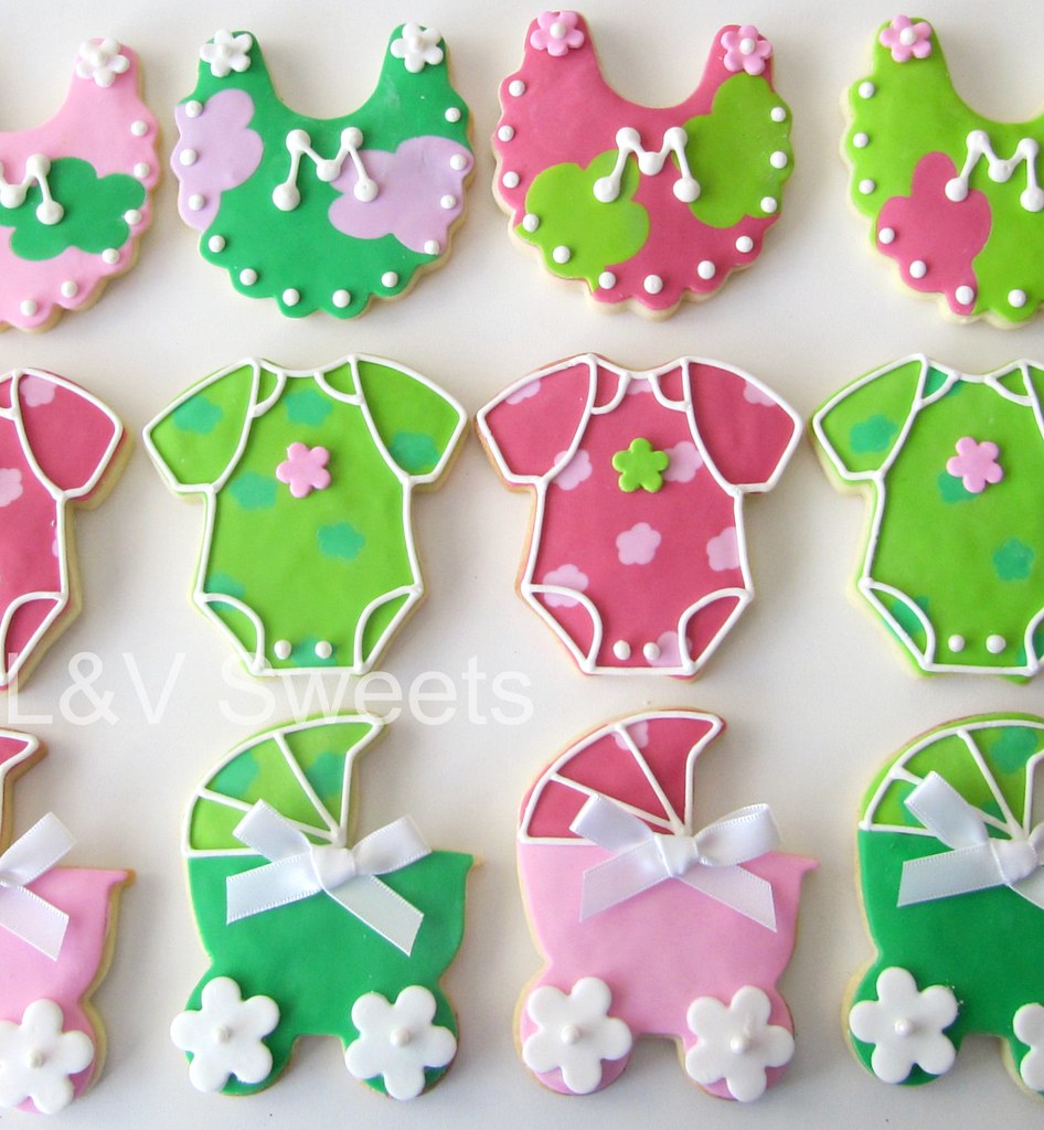 Baby Shower cookies Custom cookies for a Baby Shower