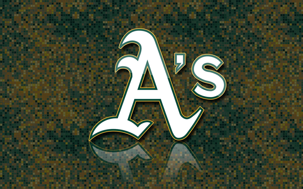 Oakland A's Logo Wallpaper Michael Tipton Flickr