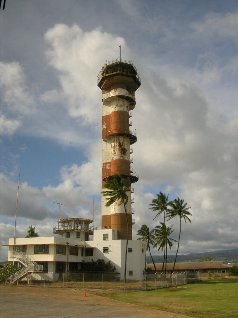 Old Air Traffic Control Tower at Hickam Air Force Base Flickr