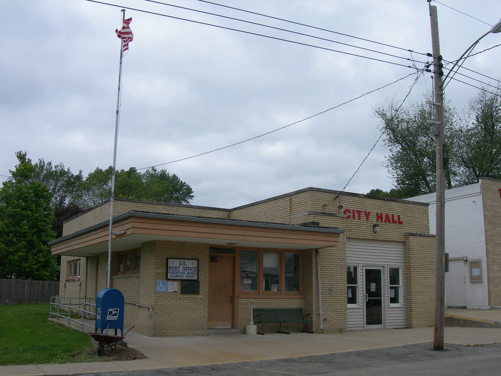 Kingston Mines, Illinois 61539 The city hall/post office b… Flickr