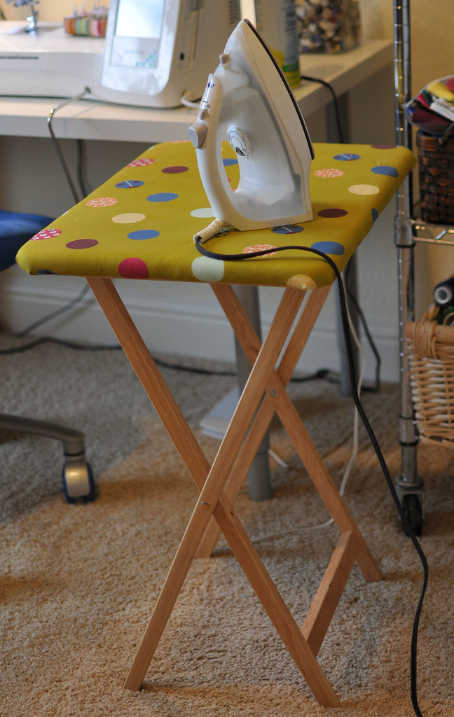 TV Tray Pressing Table From the tutorial at Oh Fransson! Flickr