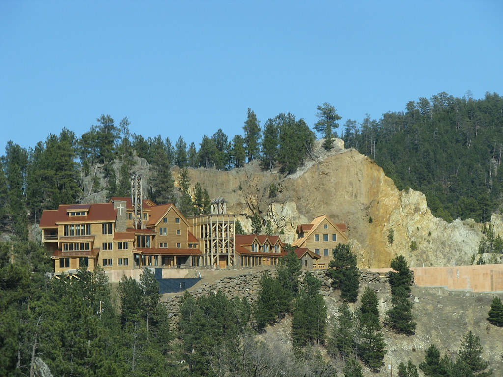 Hotel/church built into the mountain In Keystone, South Da… Flickr