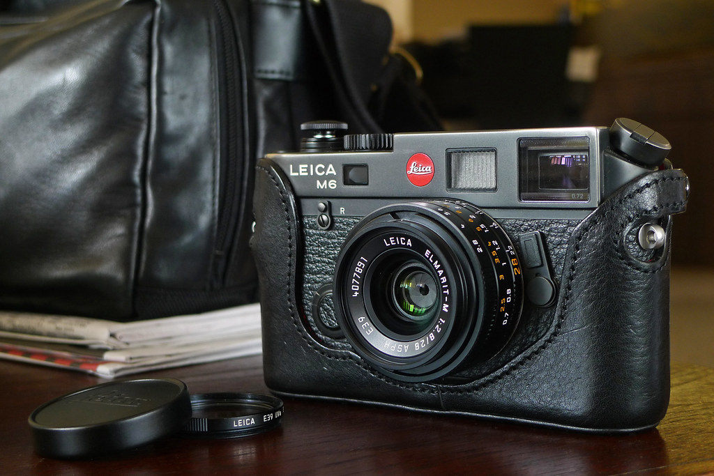 Leica M6 TTL + 28mm Elmarit View It Large On Black Black c… Flickr