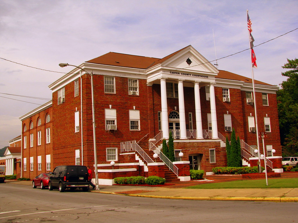 Carter Co. Courthouse Elizabethton, TN In 1852, Carter C… Flickr