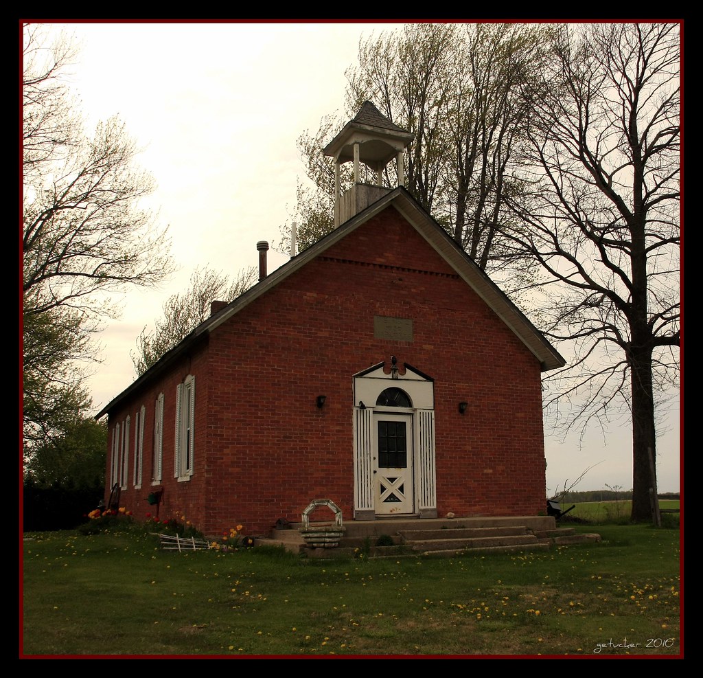 Historic Old Time School House Marlette, Michigan Flickr