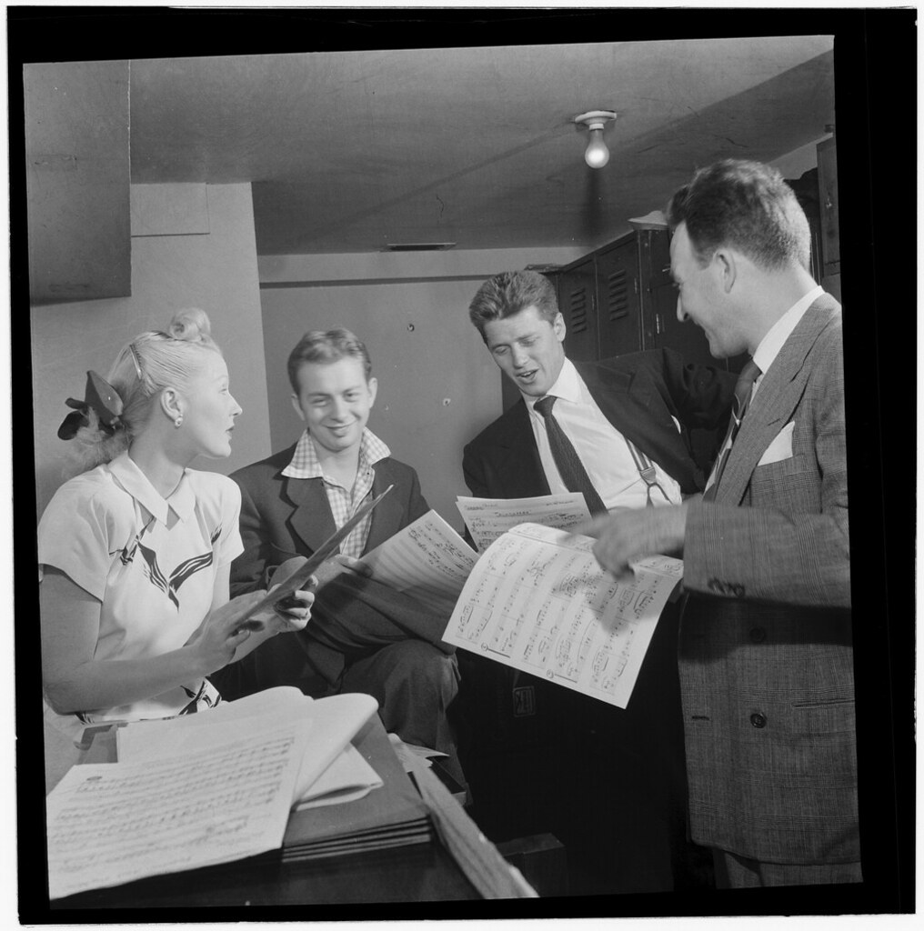[Portrait of Jerry Wald, Gordon MacRae, Mel Tormé, Marion … Flickr
