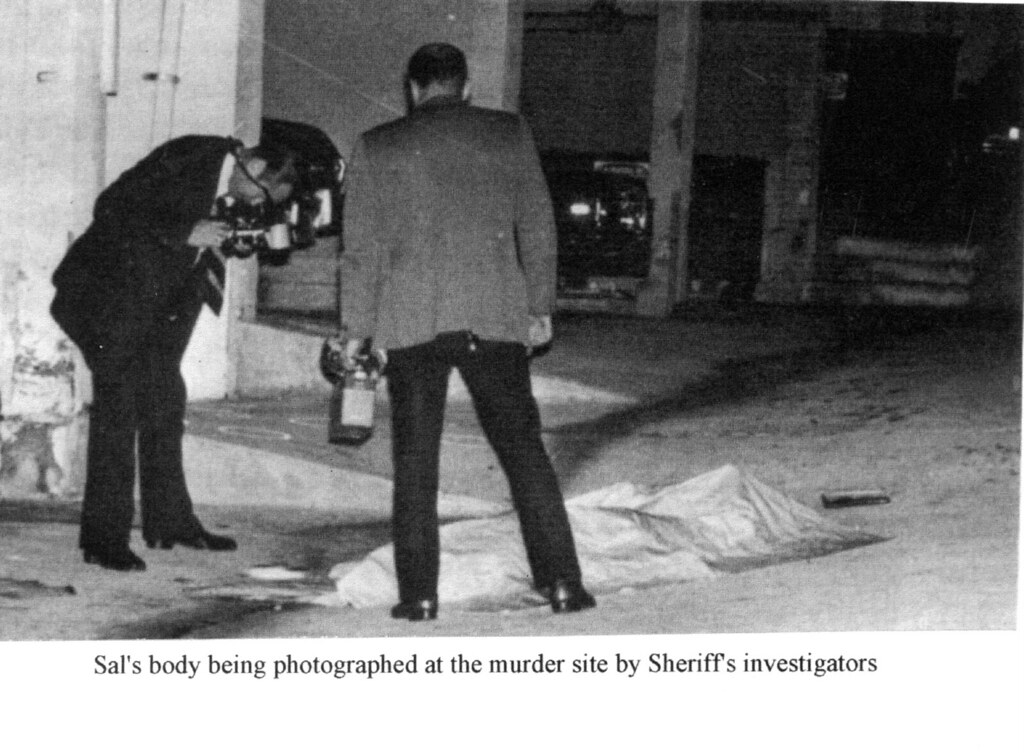 SAL MINEO'S BODY IN ALLEY From the manuscript THE GOSSIP C… Flickr
