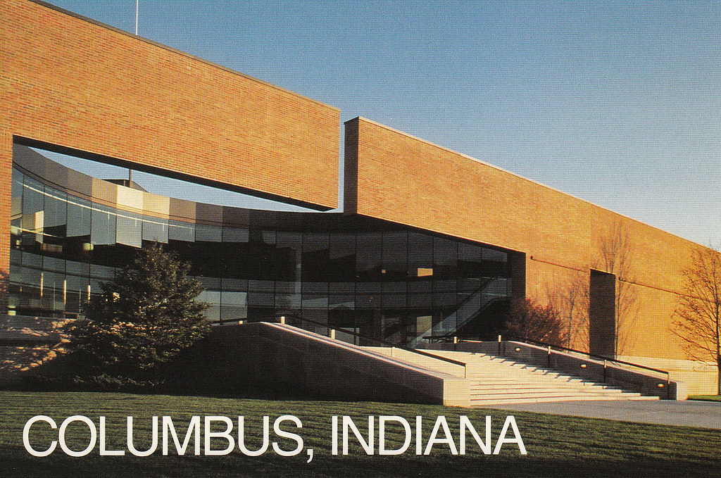 city hall, columbus, indiana City Hall, Edward Charles Bas… Flickr