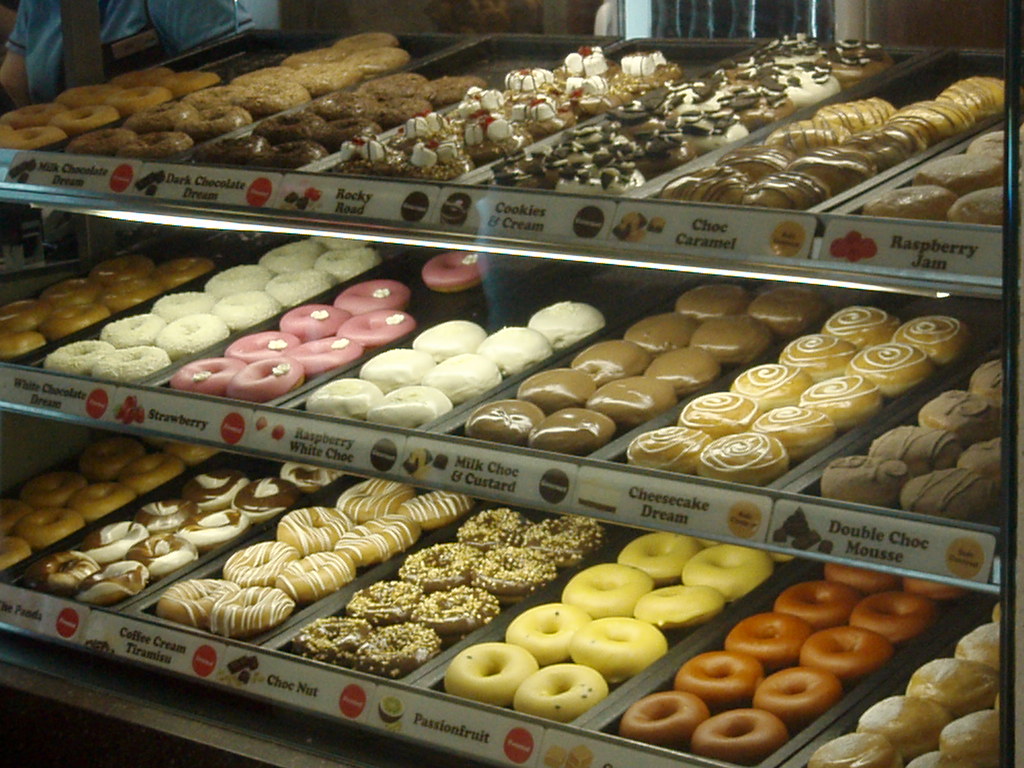 Dreamy donuts (yes that is the name of the shop
