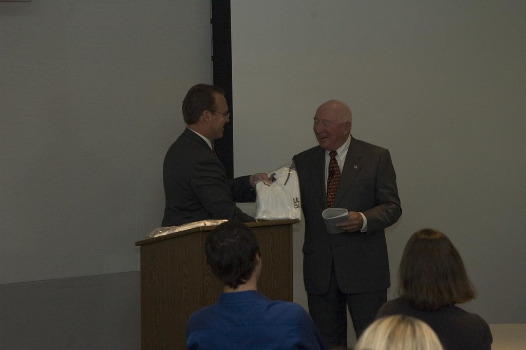 David Oreck visits Mays David Oreck, founder of the Oreck … Flickr