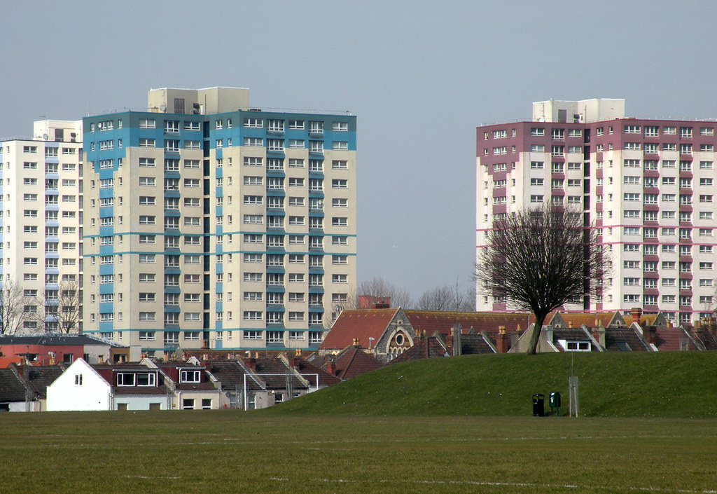 Barton Hill Flats From The Netham, Bristol Steve Flickr