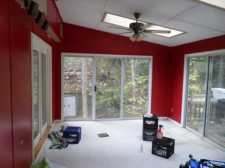 Sunroom to Craftroom We are turning the sunroom/game room … Flickr