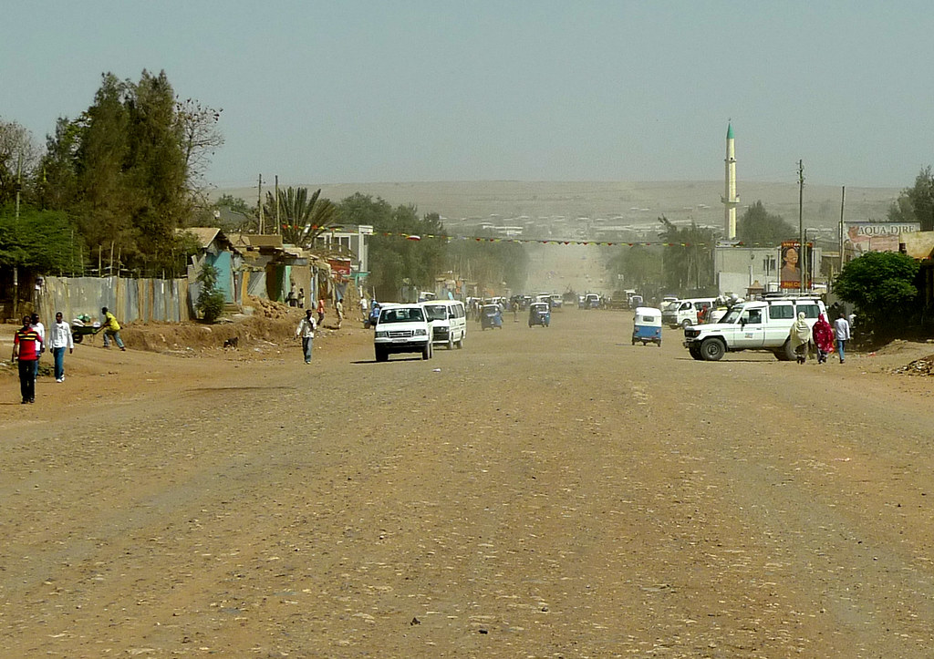Jijiga / ጅጅጋ (Ethiopia) Dusty Main Street Jijiga (in Som… Flickr