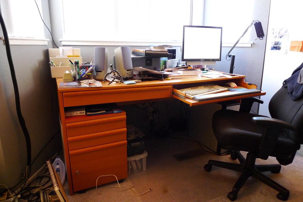 Anton Desk and filing Ikea Anton Desk 63"w x 29.5… Flickr