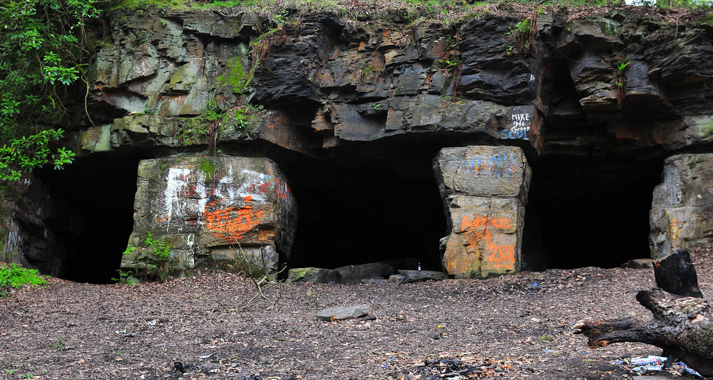 Crank Caverns. Rainford Delph Quarry better known as Crank… Flickr