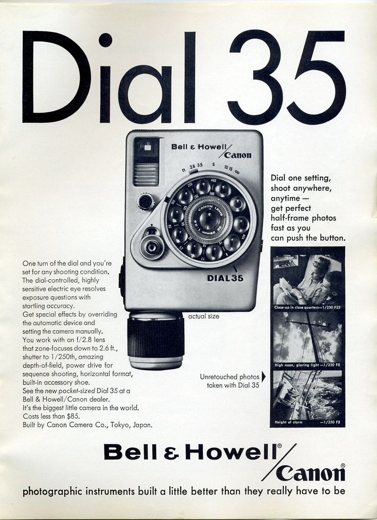 Bell & Howell / Canon Dial 35 1965 Nesster Flickr