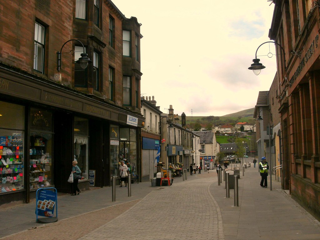 Kilsyth Main Street Looking west down Main Street. There a… Flickr