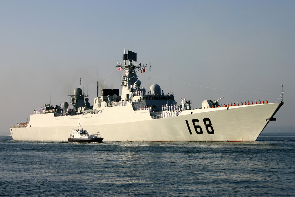 Type 052B Guangzhou Class Destroyer Guangzhou (168) Flickr