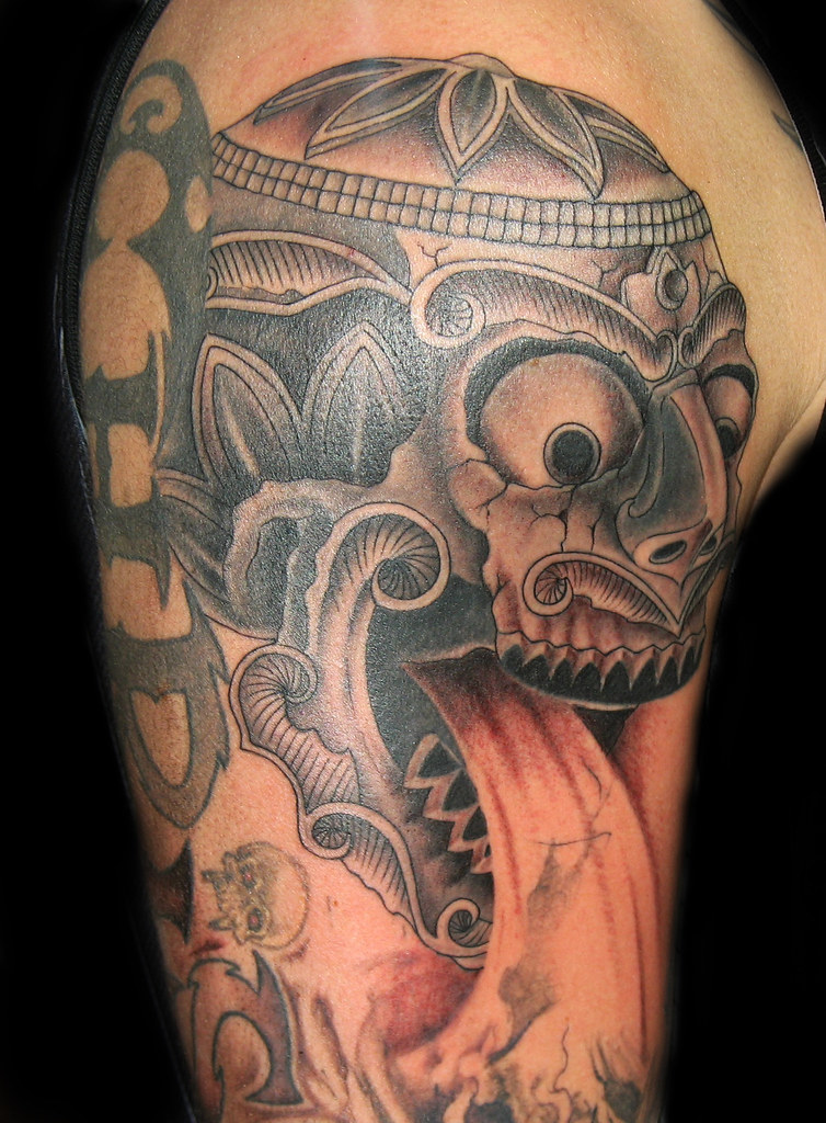 Tibetan skull, Tibetan Skull tattoo, skull tattoo, tibetan… Flickr