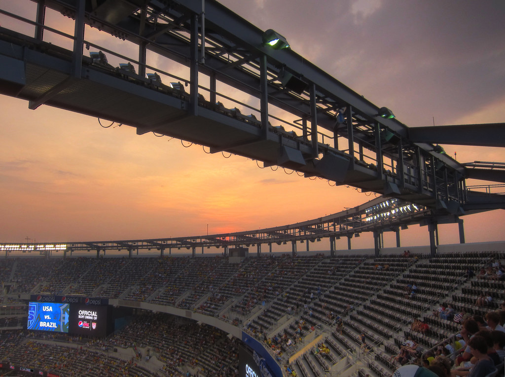 New Meadowlands Stadium 12 Section 309, Row 26 at USA vs B… Flickr
