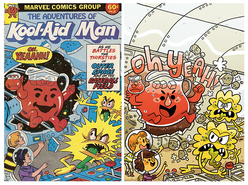 KoolAid Man comic. A remake of Marvel's KoolAid man comi… Flickr