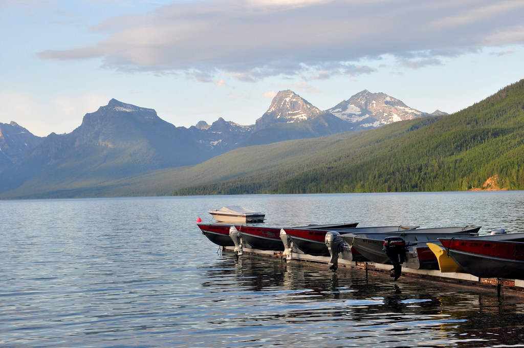 McDonald Lake 1 at Apgar Village Lake McDonald at the West… Flickr
