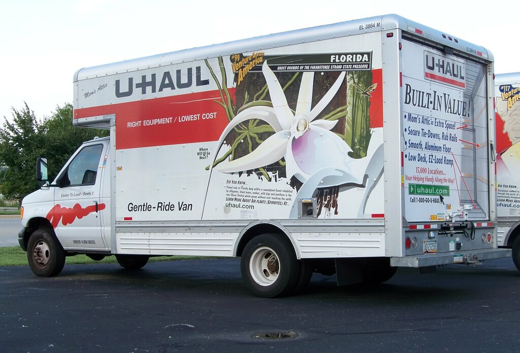UHaul Truck Florida 100_0753 UHaul Truck with 99 Flor… Flickr