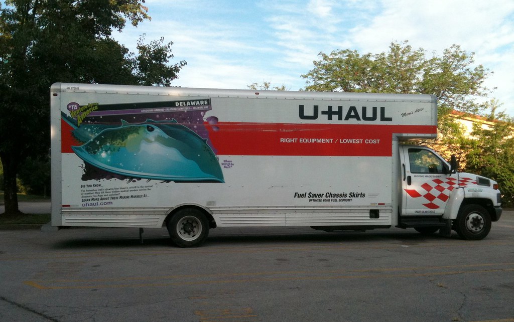 UHaul Truck Delaware Horseshoe Crab IMG_0074 UHaul t… Flickr