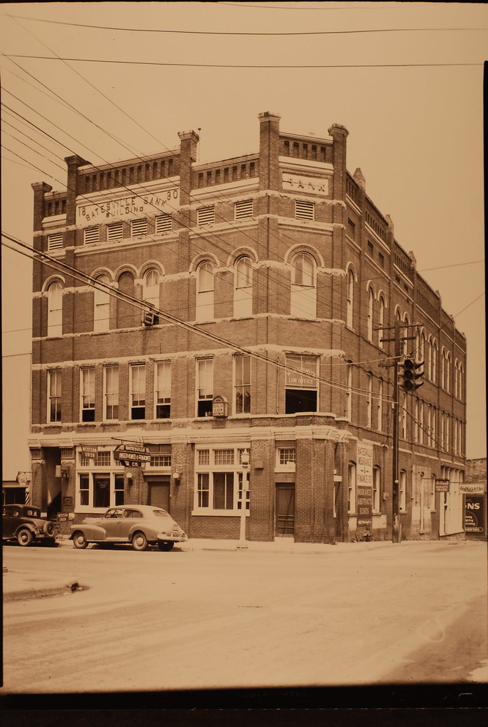 Batesville Bank Building, c. 1945 This threestory red bri… Flickr