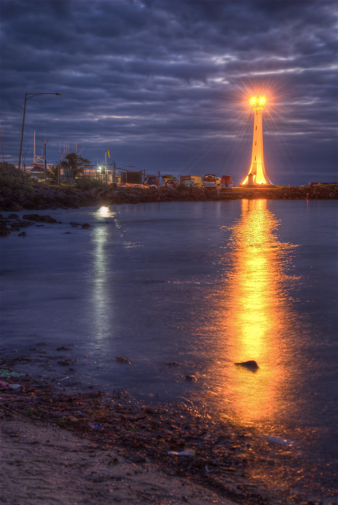 Beacon of light St Kilda lighthouse doing its thing Chris Mitchell