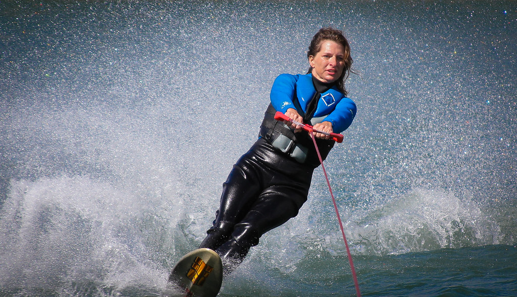 Water Skiing in Ridgeway Colorado Feel free to use this im… Flickr