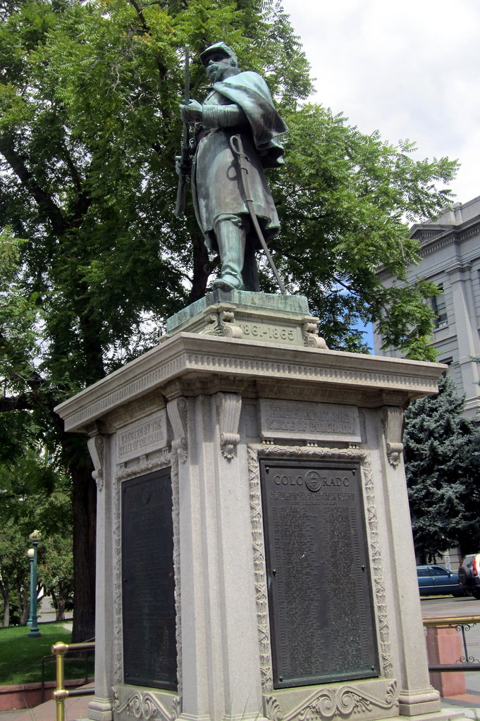 Denver Civic Center Colorado State Capitol Civil War … Flickr