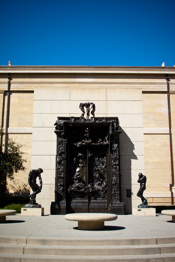 Gates of Hell Rodin's Gates of Hell at Stanford University