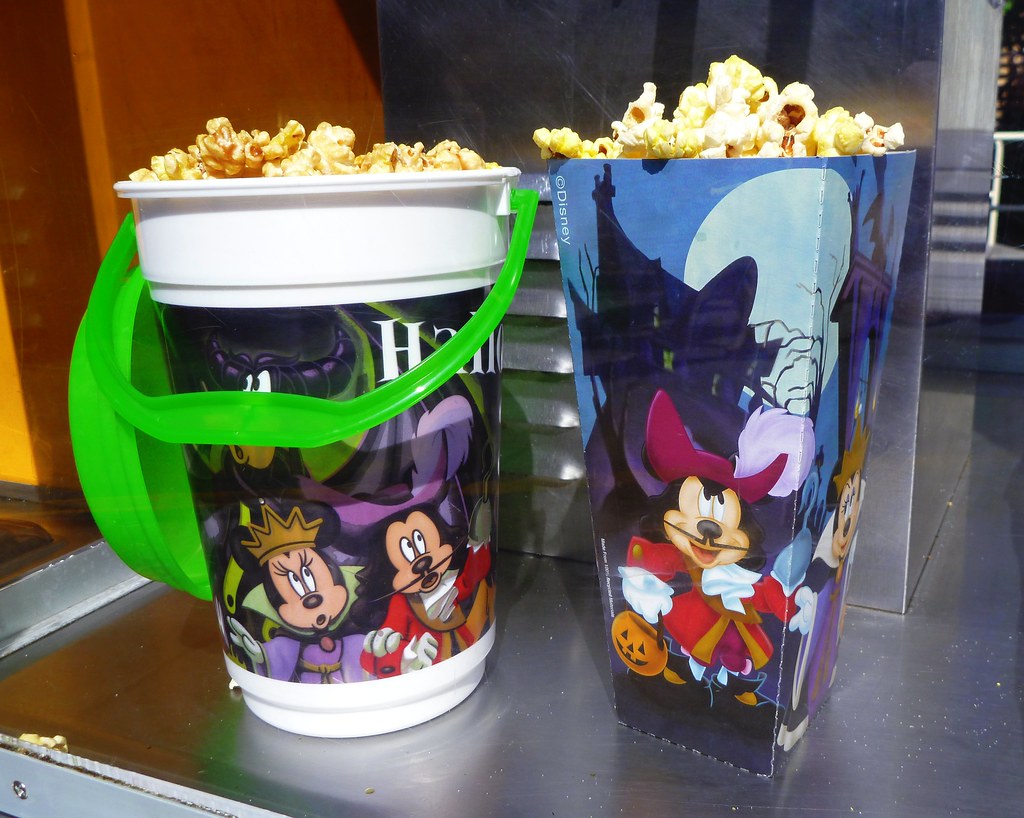 Halloween Time Popcorn Buckets at Disneyland partyhare Flickr