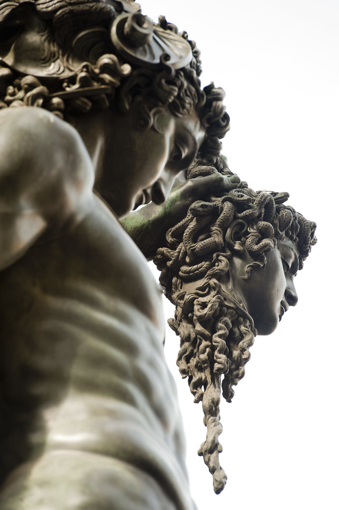 Perseus and Medusa Statue This beautiful statue by Benvenu… Flickr