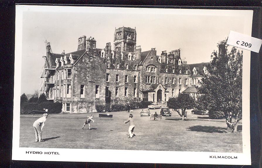 Sc.Inverclyde Kilmacolm Hydro Hotel real photo 4415 sc080 Flickr