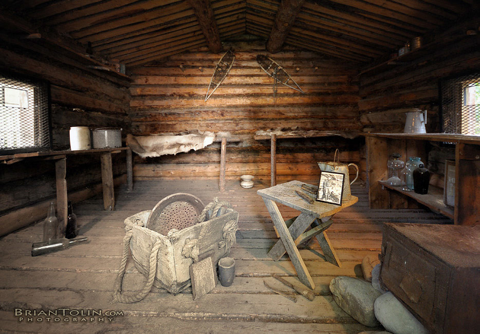 Jack London Cabin Interior of famous novelist Jack London'… Flickr