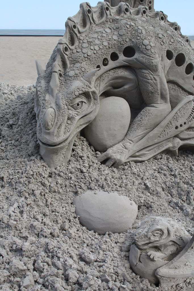Neptune festival, Virginia Beach, sand sculpture, sand, be… Flickr
