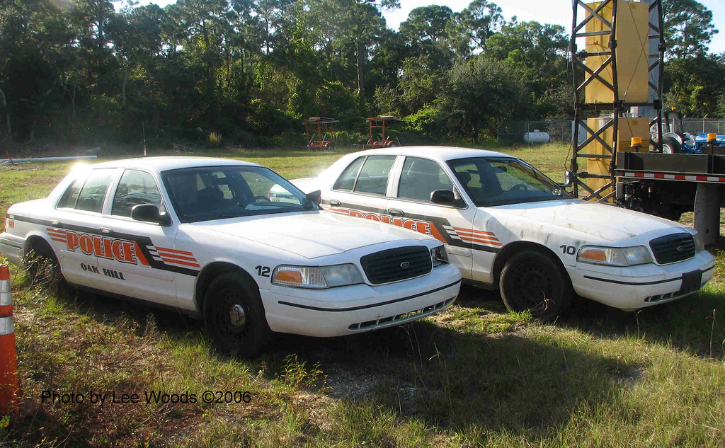 Oak Hill Police Old Markings both cars were pulled from se… LSW2020