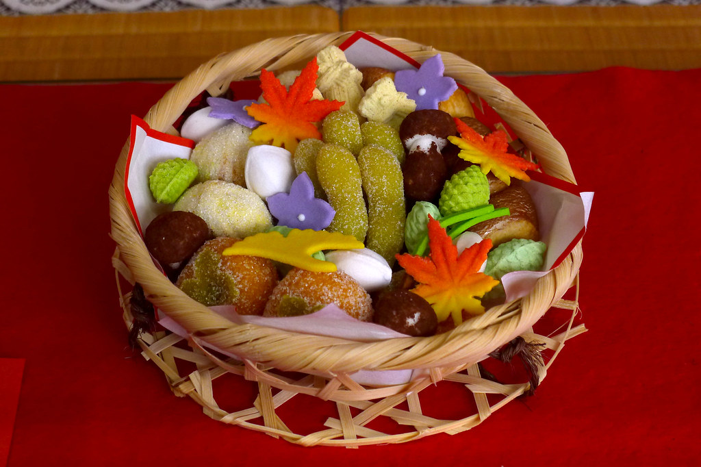 Wagashi in Gion Kyoto sweets based on autumn themes Flickr