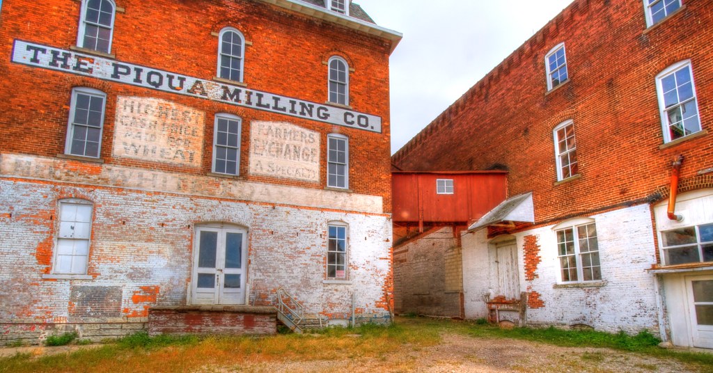 Piqua Milling Company to Piqua Ohio, a town with a… Flickr