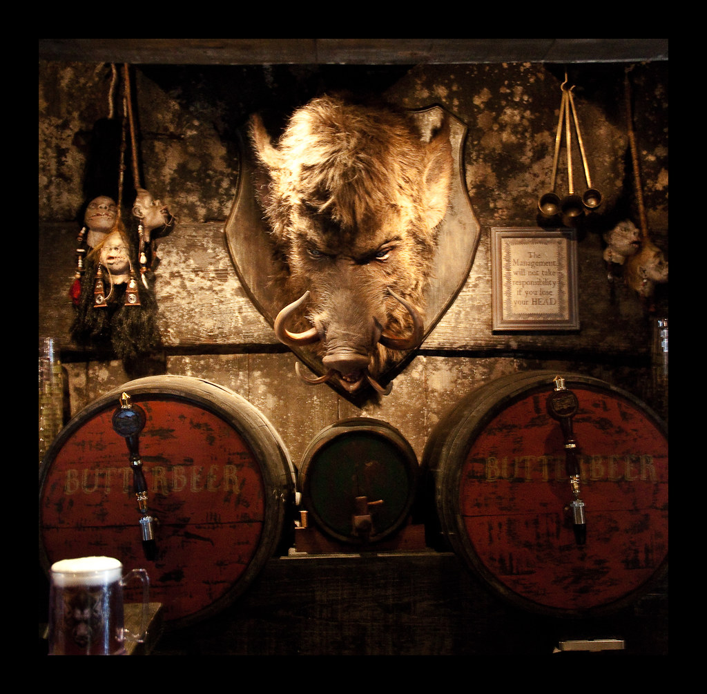 The Wizarding World of Harry Potter Inside Hog's Head Pub… Flickr