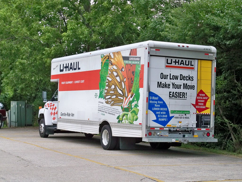 UHaul Truck Louisiana The Outback Revealed 100_0540 Flickr