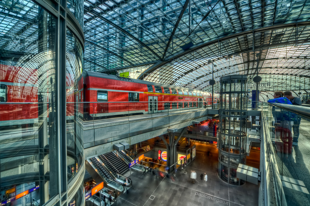Hauptbahnhof, Berlin, Deutschland Train Station German… Flickr