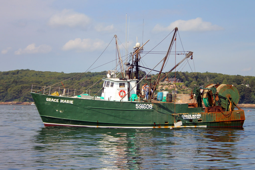 Gloucester fishing boat The fishing boat Grace Marie from … Flickr