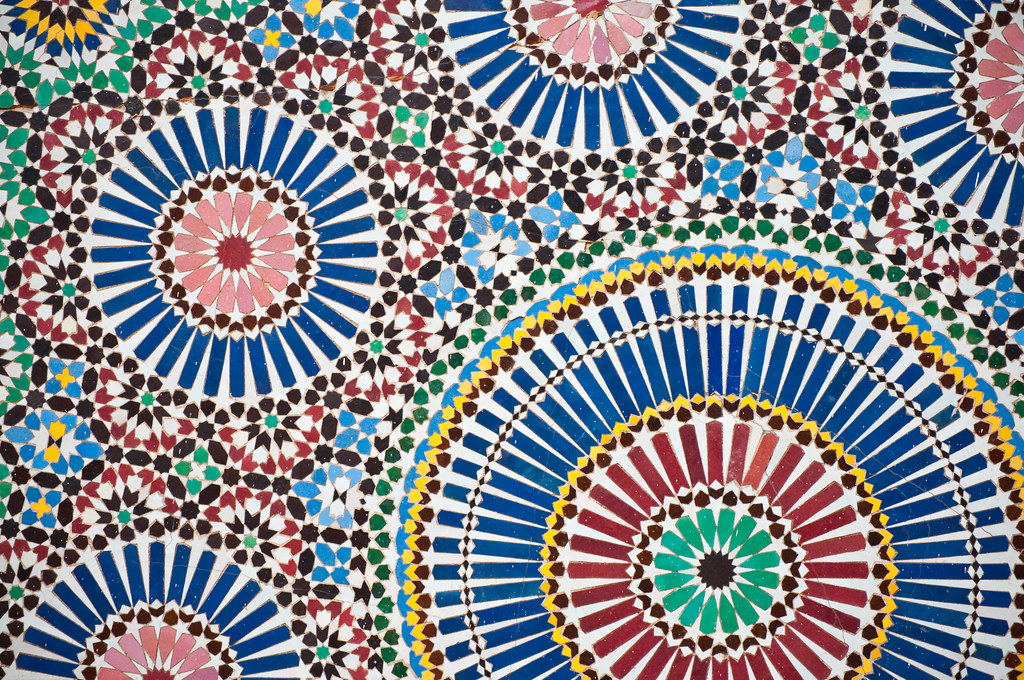 Islamic mosaic pattern I just love islamic mosaics chec… Flickr