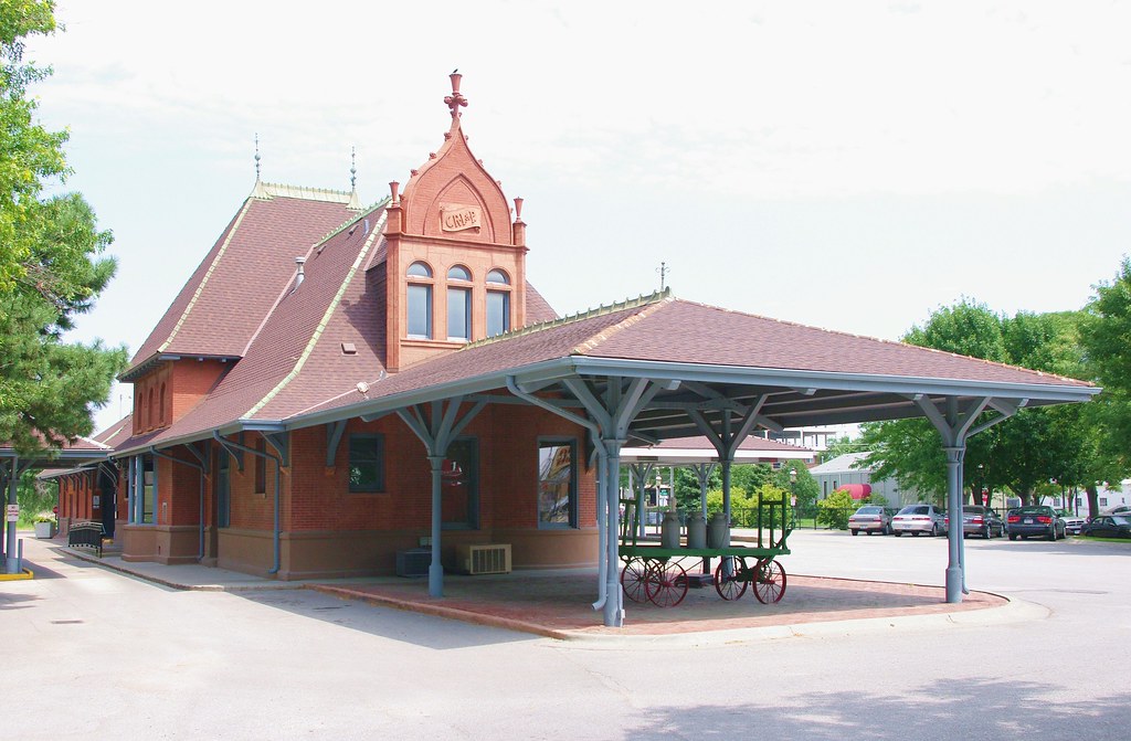 Lincoln, NE (Rock Island Line) train station Built in 1893… Flickr