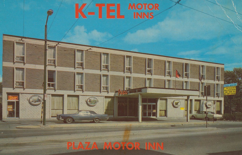 The Cardboard America Motel Archive Plaza Motor Inn Winnipeg, Manitoba