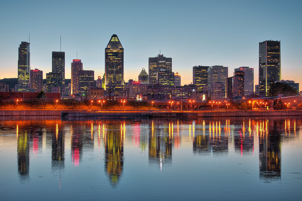 Montreal Skyline. JeanPhilippe Mayrand Flickr