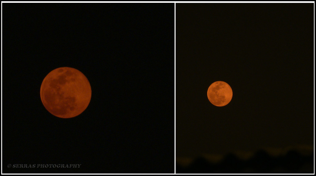 Lua de Fogo... Devido as intensas queimadas, principalment… Flickr